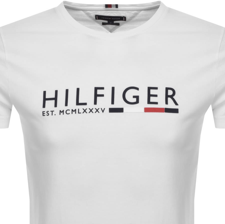 Alternative Image for ProductTommy Hilfiger Logo T Shirt White2